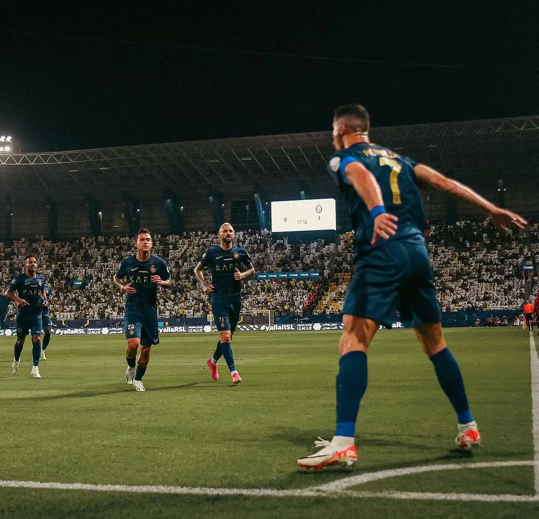 Selebrasi siuuu Cristiano Ronaldo di Al Nassr. Foto Instagram Cristiano Ronaldo.