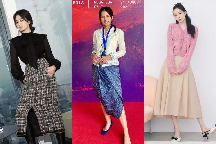 8 Inspirasi Mix and Match Rok untuk Ngantor