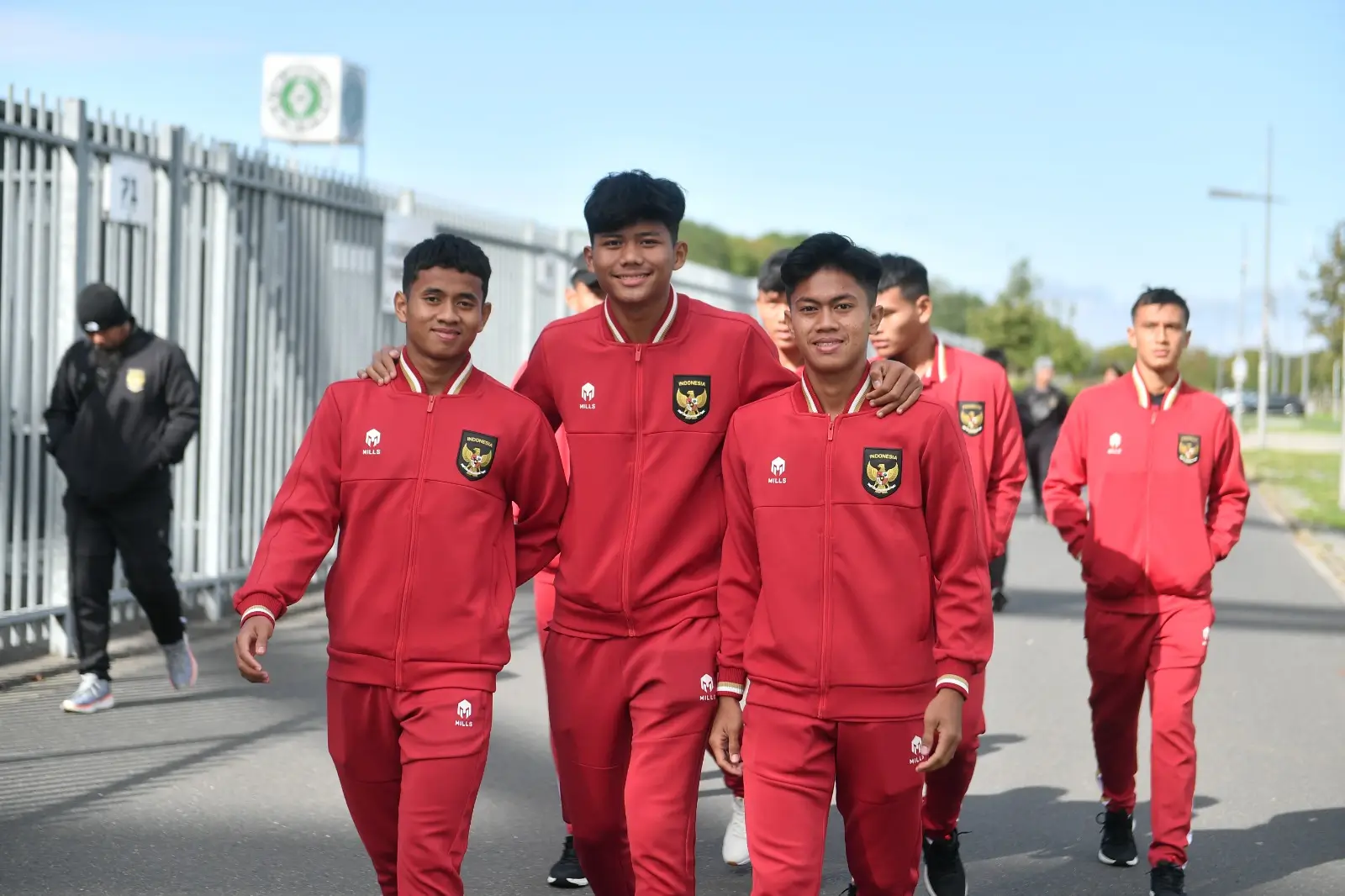 Timnas Indonesia U-17 sedang TC di Jerman. Foto PSSI.
