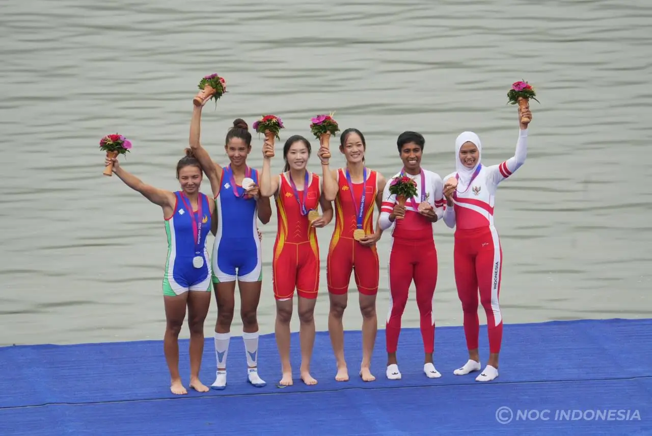 Indonesia Dapat Medali Perak dan Perunggu Pertama di Asian Games 2022