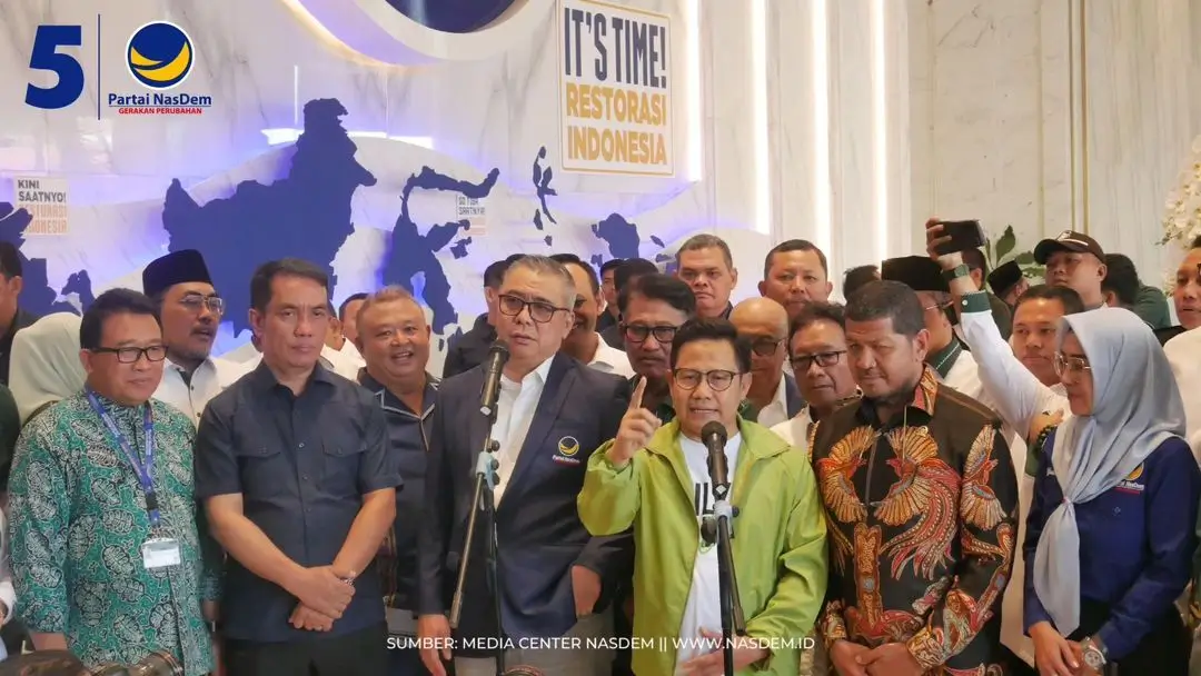 Partai NasDem PKB Gelar Rapat Perdana  Segera Tunjuk Jubir Pemenangan Anies Muhaimin