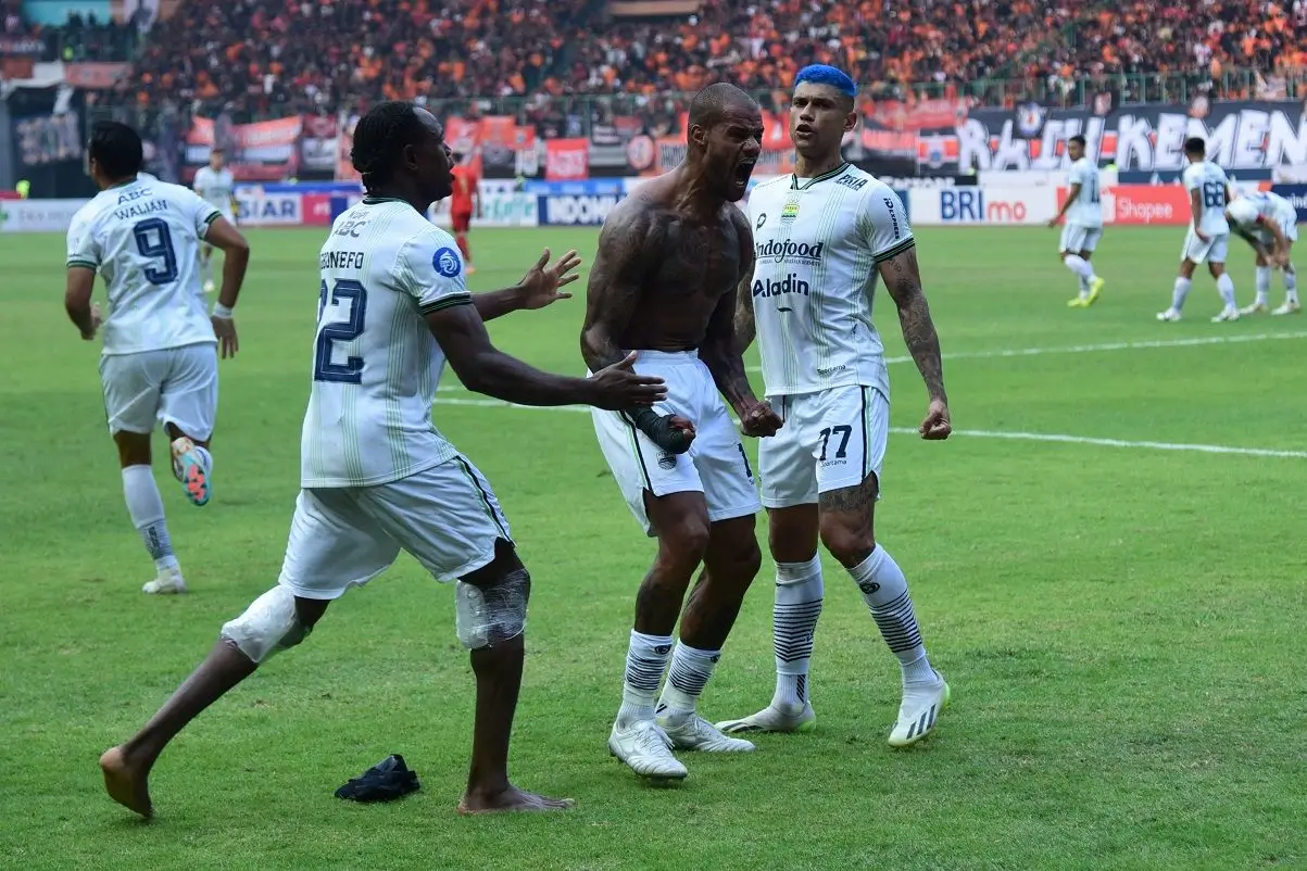 Persib Bandung imbangi Persija Jakarta 1-1. Foto Persib Bandung.