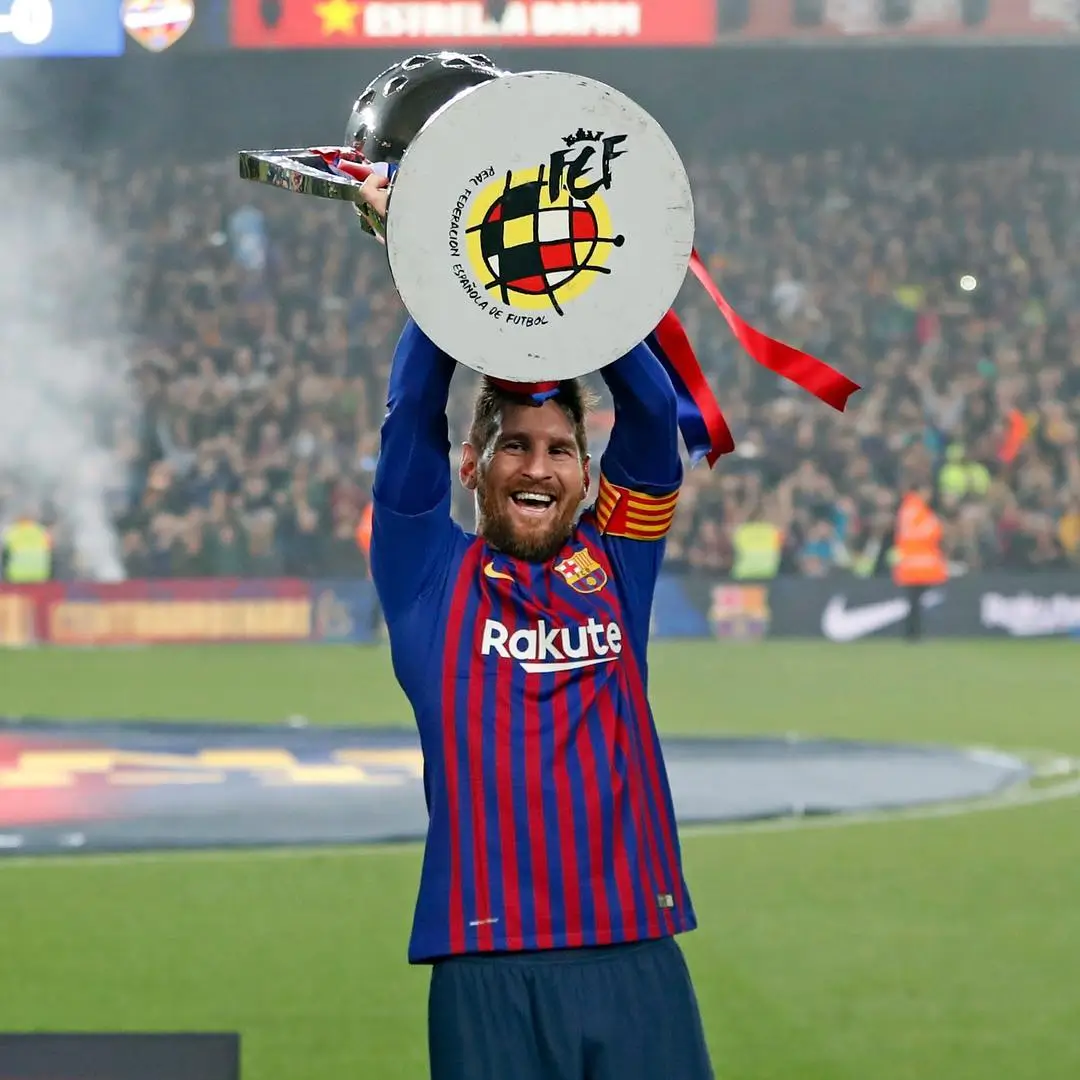 Lionel Messi diminta untuk mengakhiri kariernya di La Liga. Foto Instagram Lionel Messi.