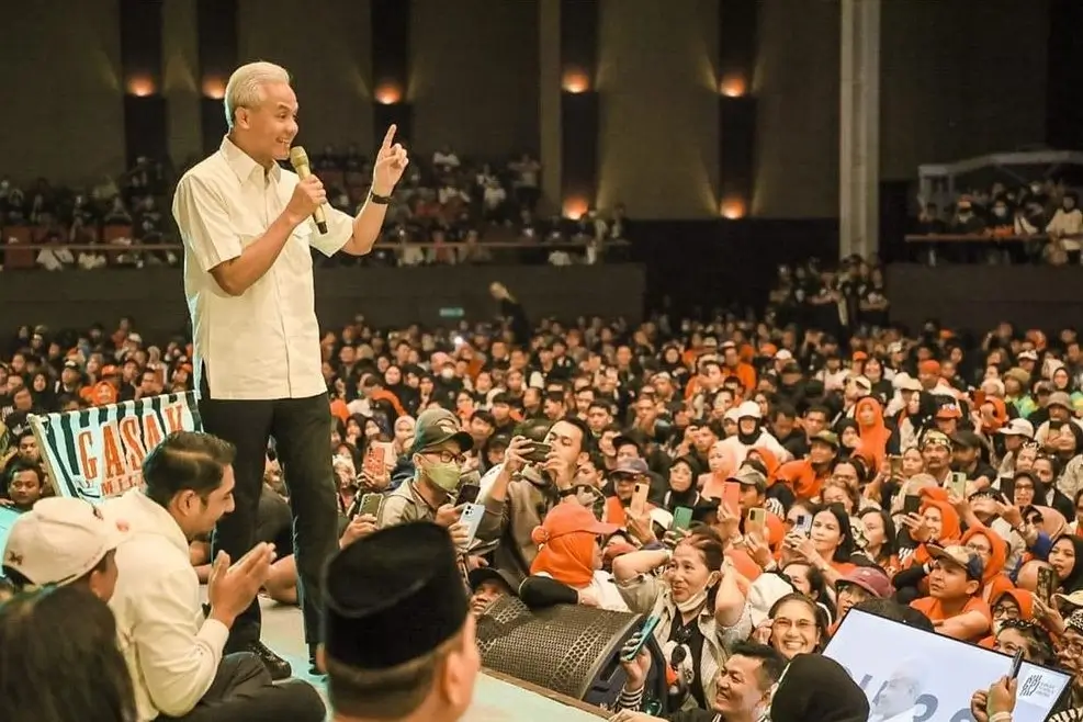 Survei Ipsos  Ganjar    Rebound    Ungguli Prabowo dan Anies