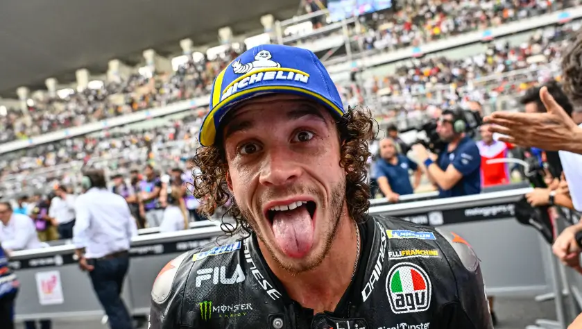 Hasil MotoGP India dan F1 Jepang  Marco Bezzecchi dan Max Verstappen Tidak Ada Obat