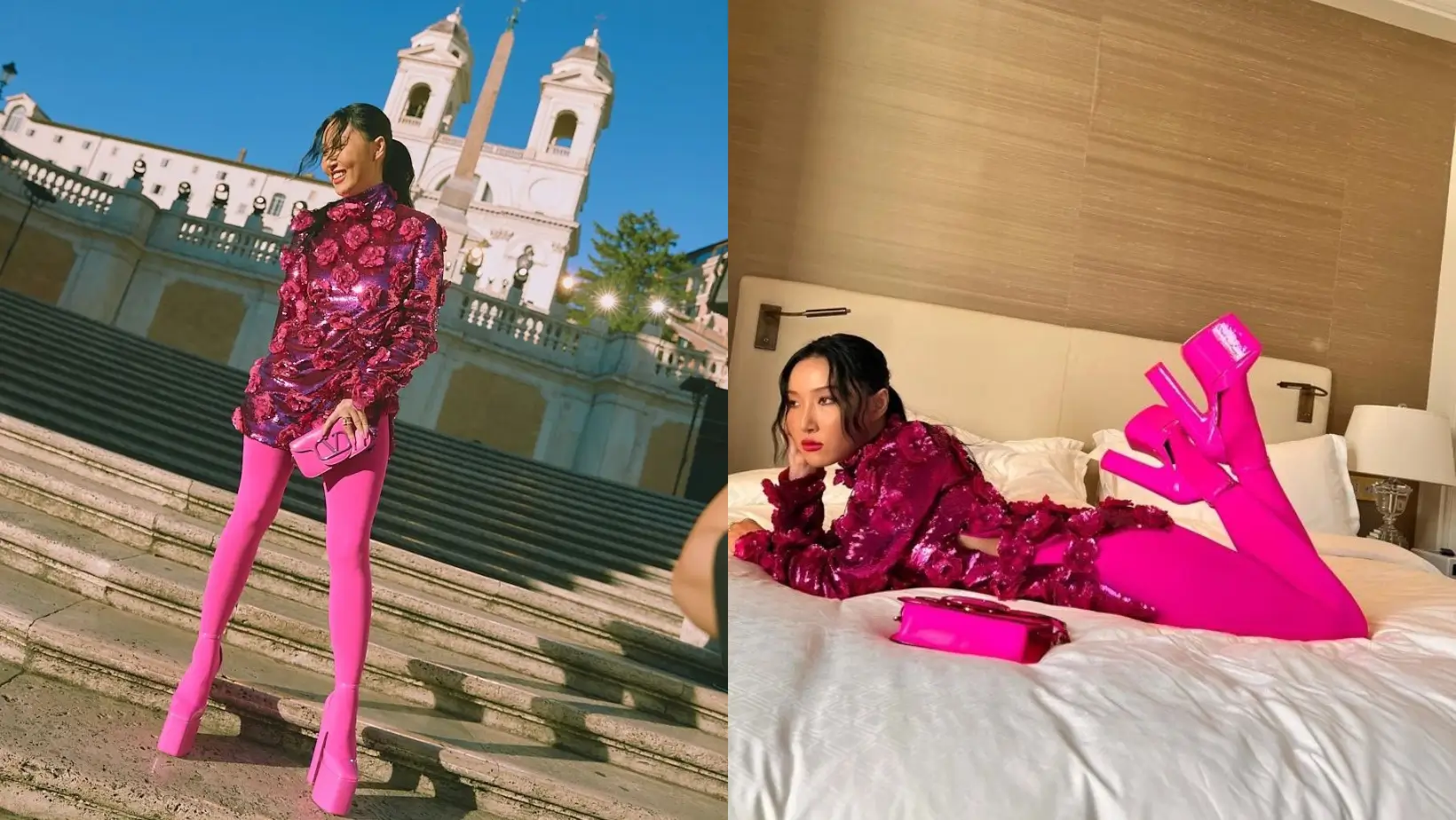 Inspirasi Outfit Berani ala Hwasa MAMAMOO