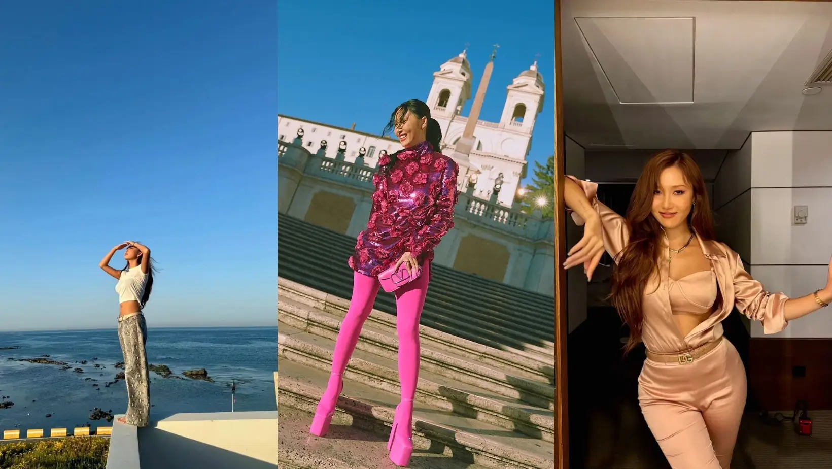 Foto: Inspirasi Outfit ala Hwasa MAMAMOO (instagram.com/_mariahwasa)