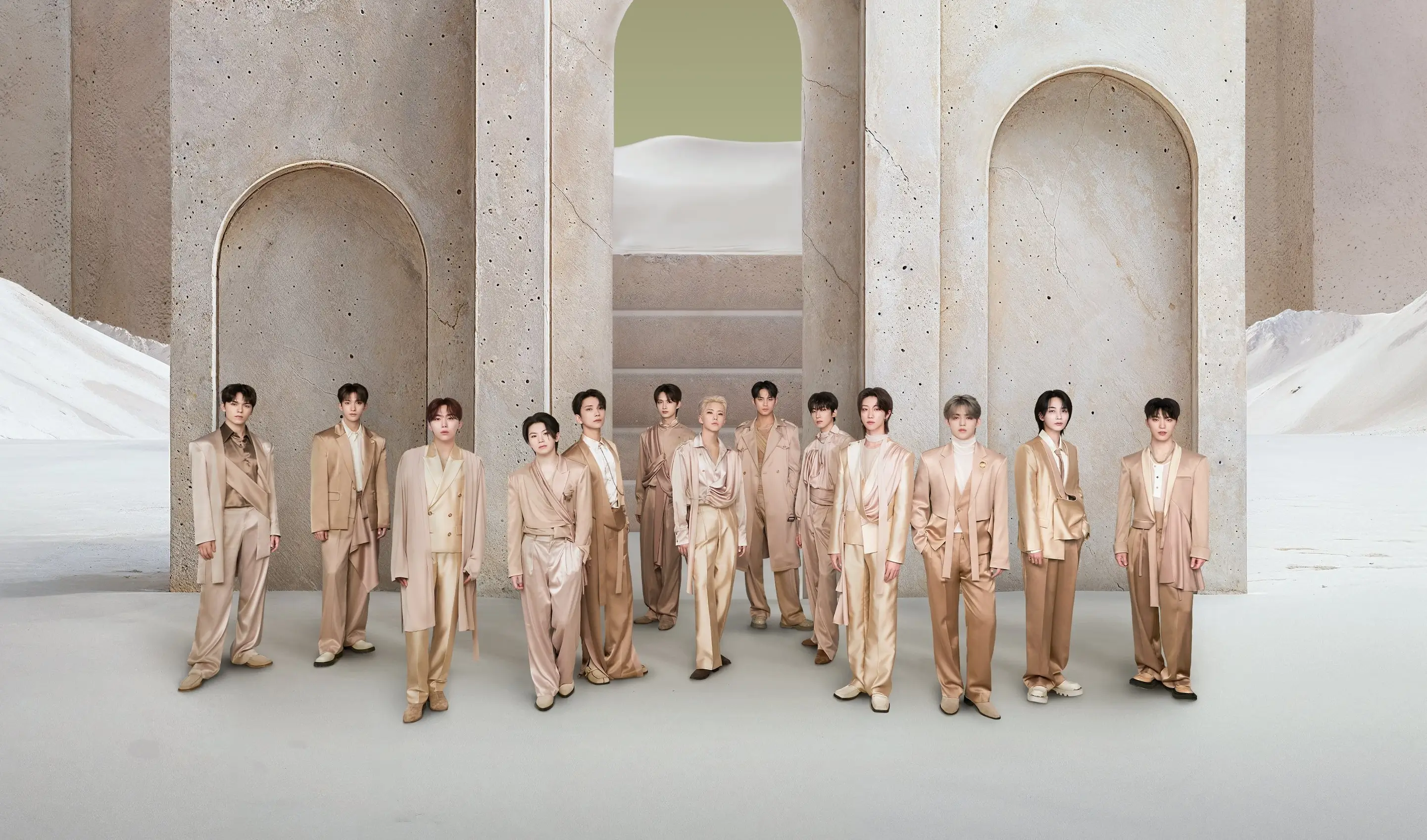 Boy group K-Pop, Seventeen. (Foto: X/pledis_17)