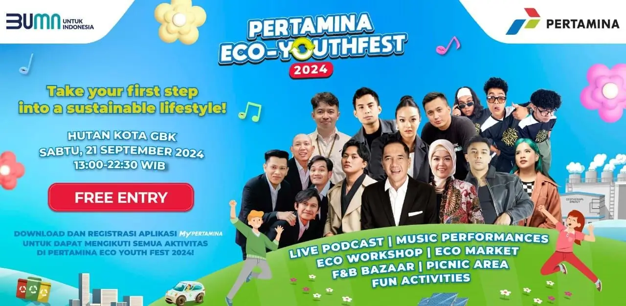 Pertamina Eco Youth Fest 2024. (Foto: Pertamina)