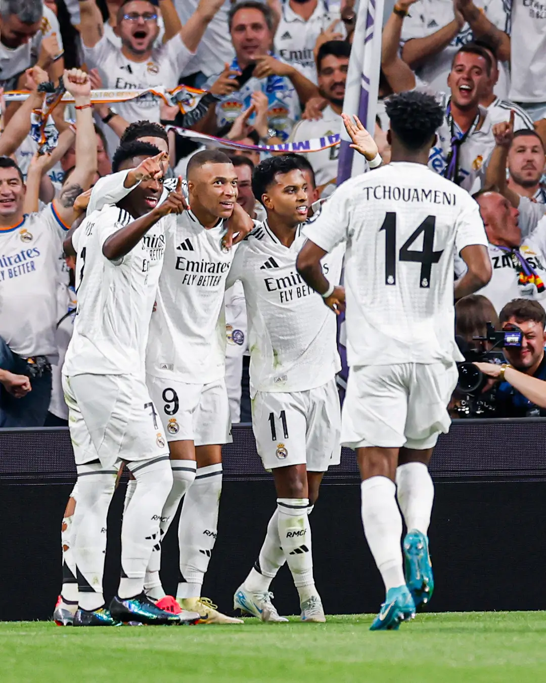 Real Madrid menggila di Liga Champions. Foto X Real Madrid.