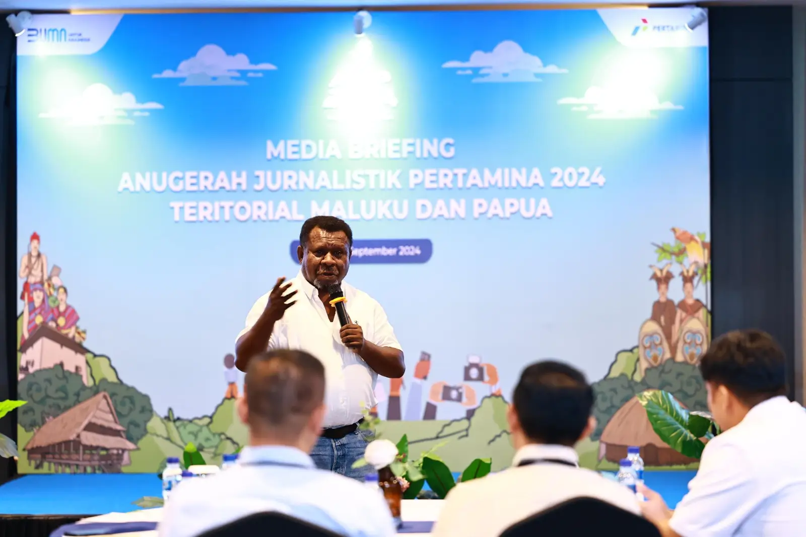 Sosialisasi AJP di Sorong  Pertamina Paparkan Bisnis Hulu hingga Hilir di Tanah Papua