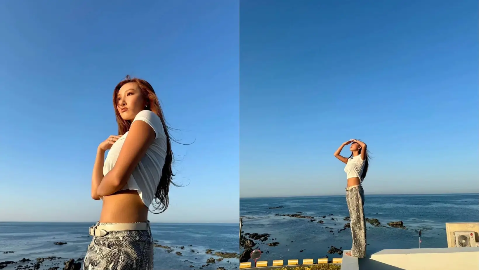 Inspirasi Outfit Berani ala Hwasa MAMAMOO