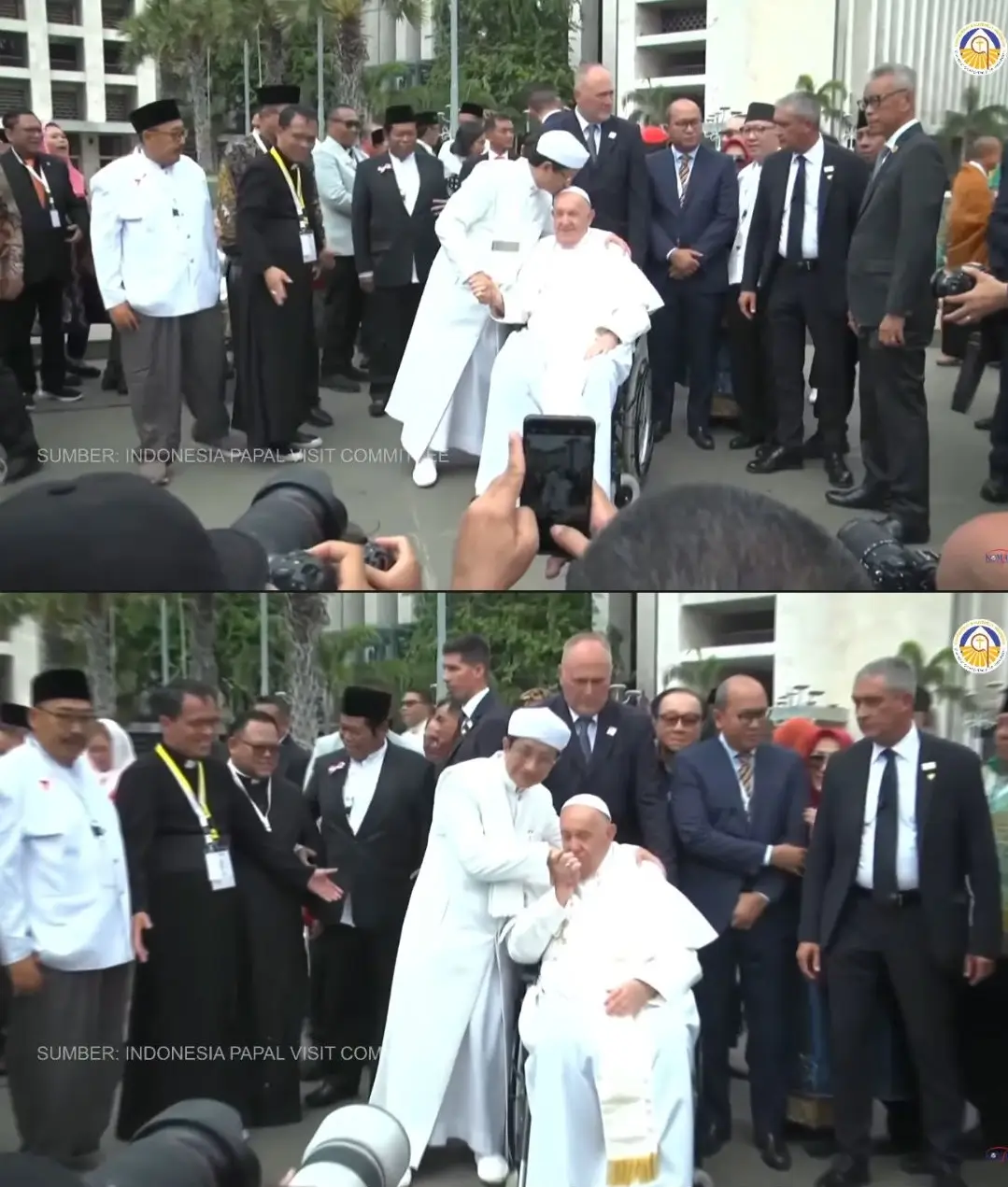 Kunjungan Paus Fransiskus ke Masjid Istiqlal  Melihat Terowongan Silaturahmi hingga Tandatangani Deklarasi Kemanusiaan