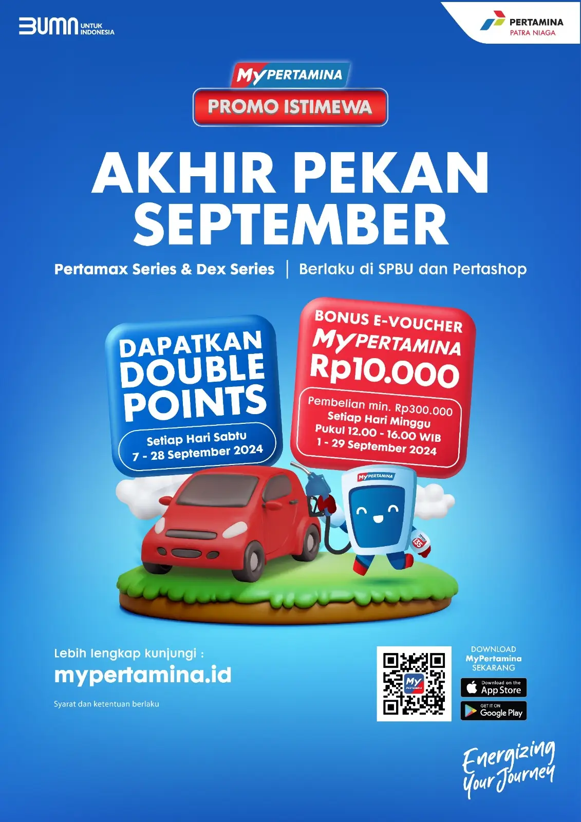 Promo Hari Pelanggan Nasional  Pertamina Diskon Pertamax Rp300 per Liter