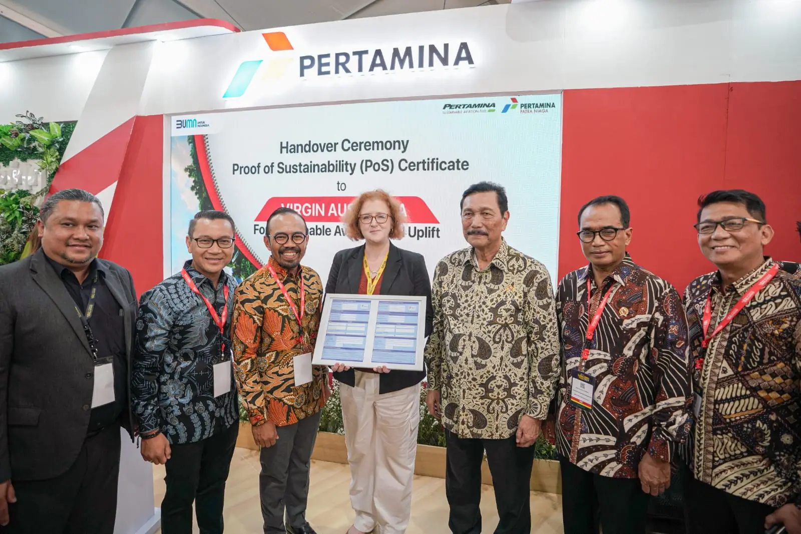 Virgin Australia Airlines  Maskapai Internasional Pertama yang Gunakan Sustainable Aviation Fuel Pertamina