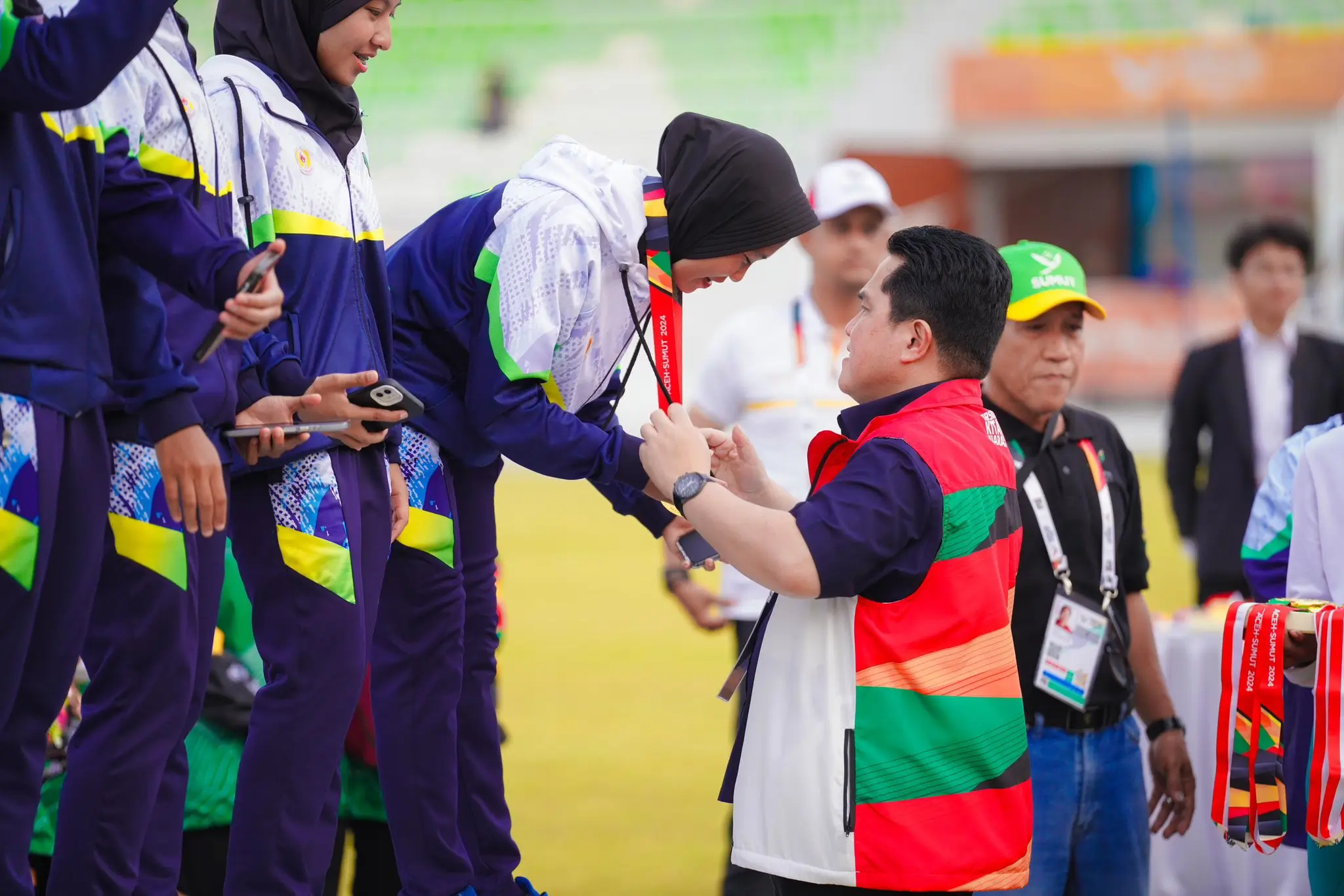 Ketua Umum PSSI, Erick Thohir mengecam kekerasan yang terjadi di laga sepak bola antara Aceh vs Sulteng di PON Aceh-Sumut 2024.