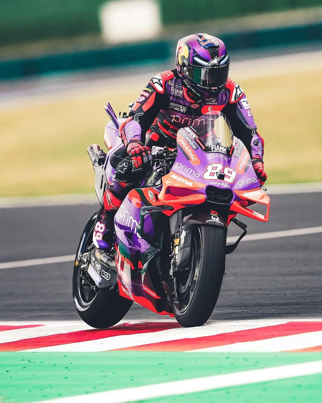 Pebalap Pramac Ducati, Jorge Martin menjuarai MotoGP Indonesia 2024. Foto: Istimewa