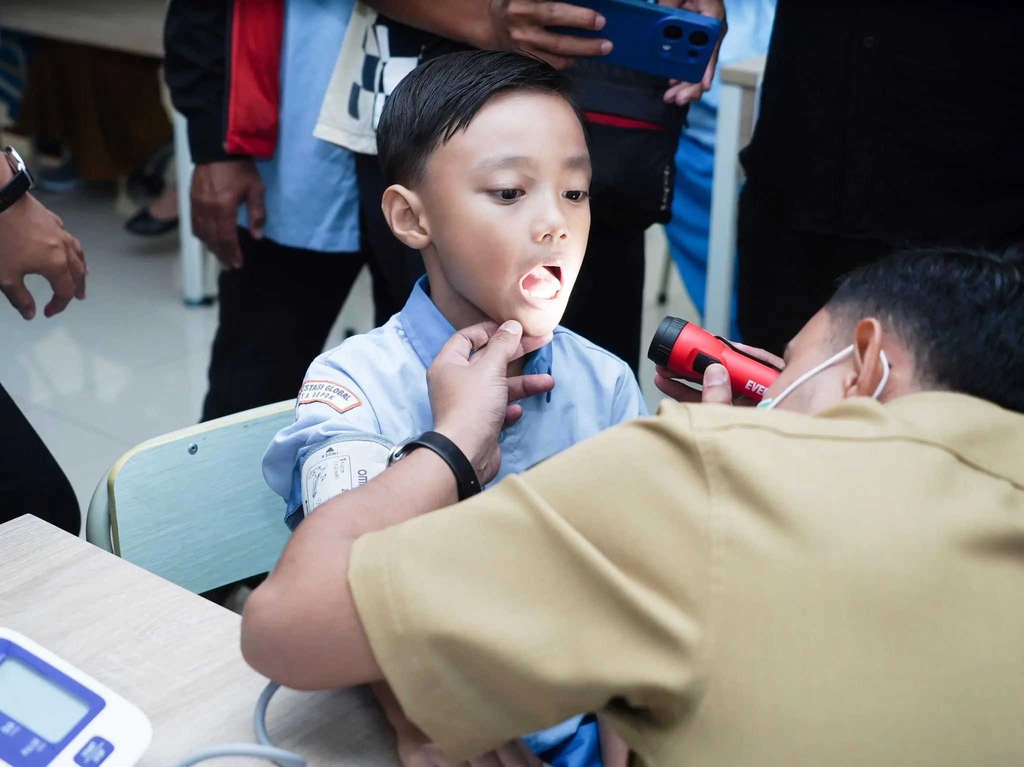 Foto: Cek Kesehatan Gratis (dok. Kementerian Kesehatan RI)