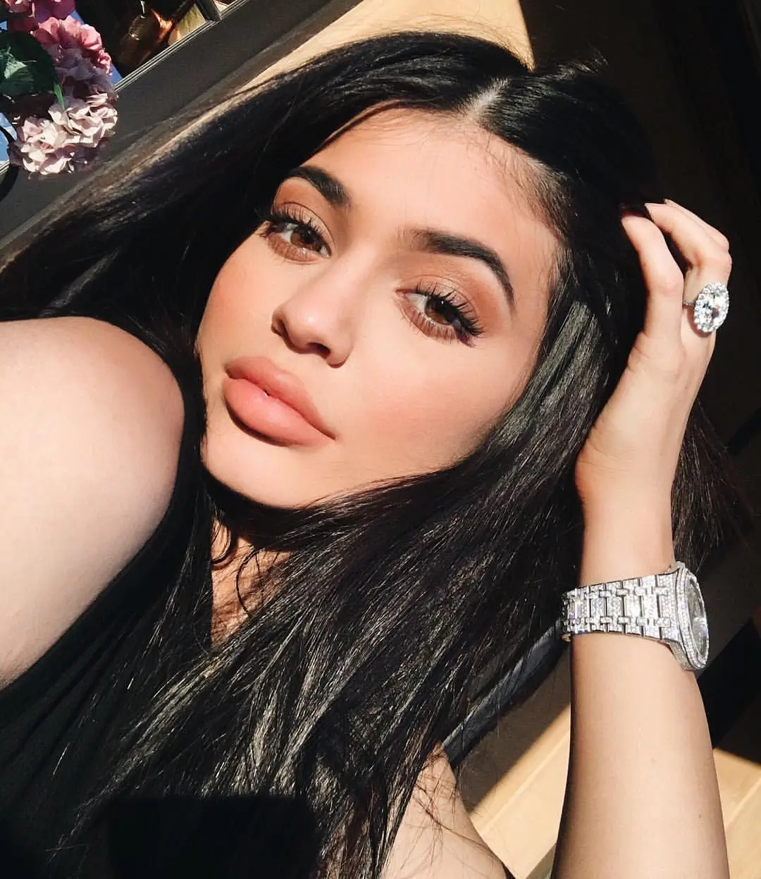 Makeup 2016 ala Kylie Jenner, (Foto: Instagram/kyliejenner)