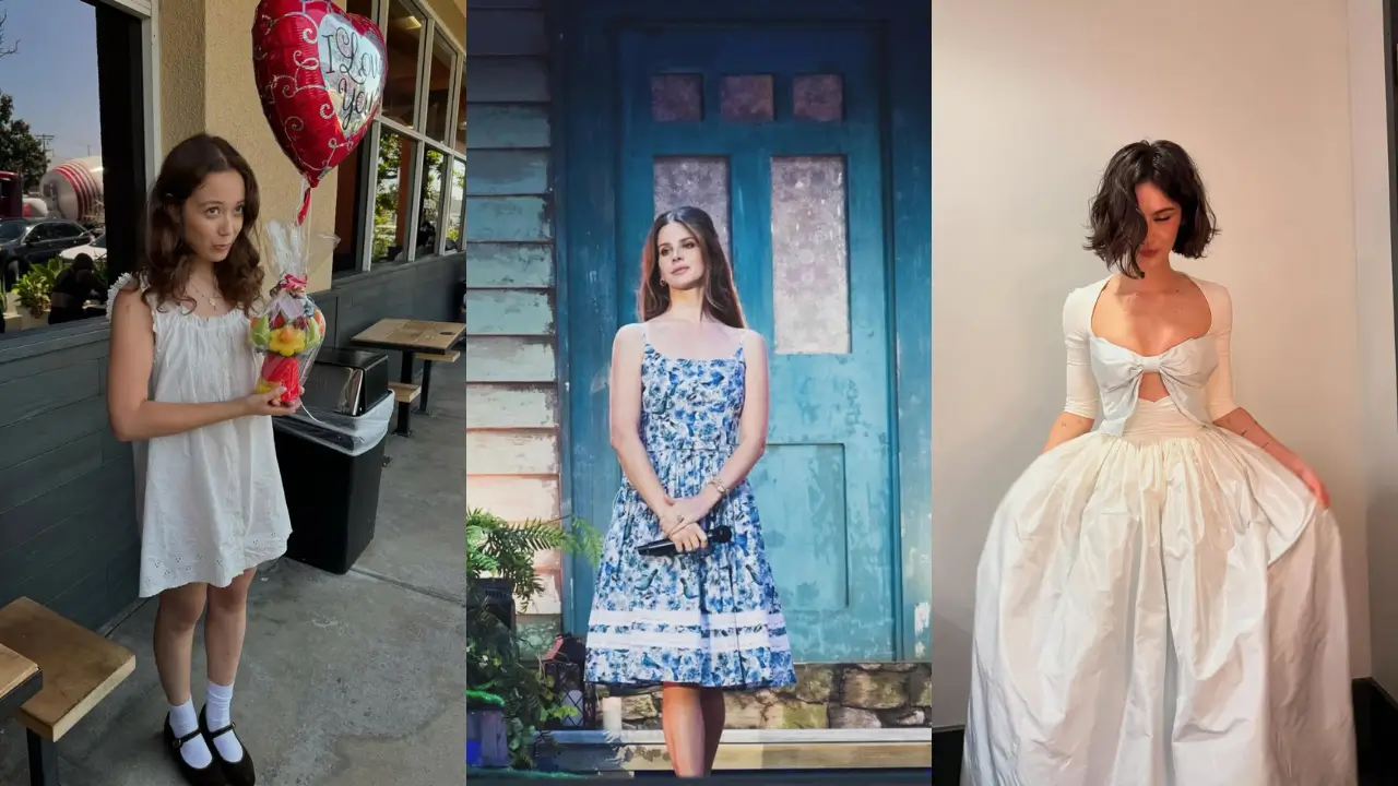 Inspirasi girlcore oitfit. (Foto: Instagram/laufey, honeymoon, gracieabrams)