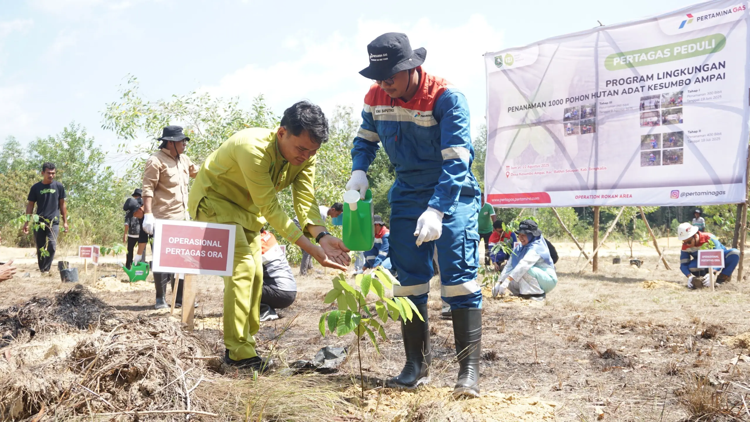 Perkuat Kemandirian Masyarakat Riau  Pertagas Kembangkan Budidaya Madu hingga Ikan Keramba