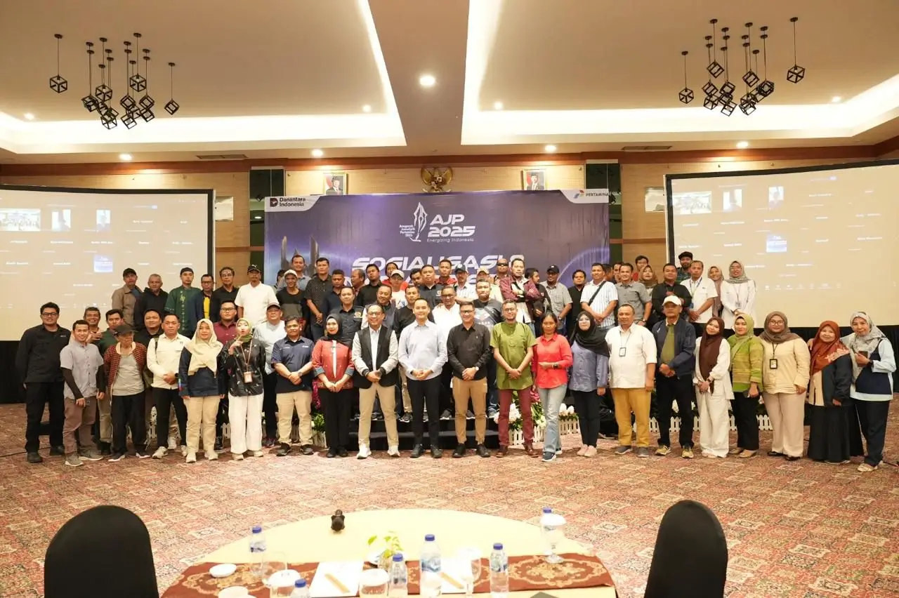 Dorong Karya Jurnalistik Berkualitas  Pertamina Bagikan Tips   Trik AJP 2025 ke Jurnalis Teritori Sumbagteng