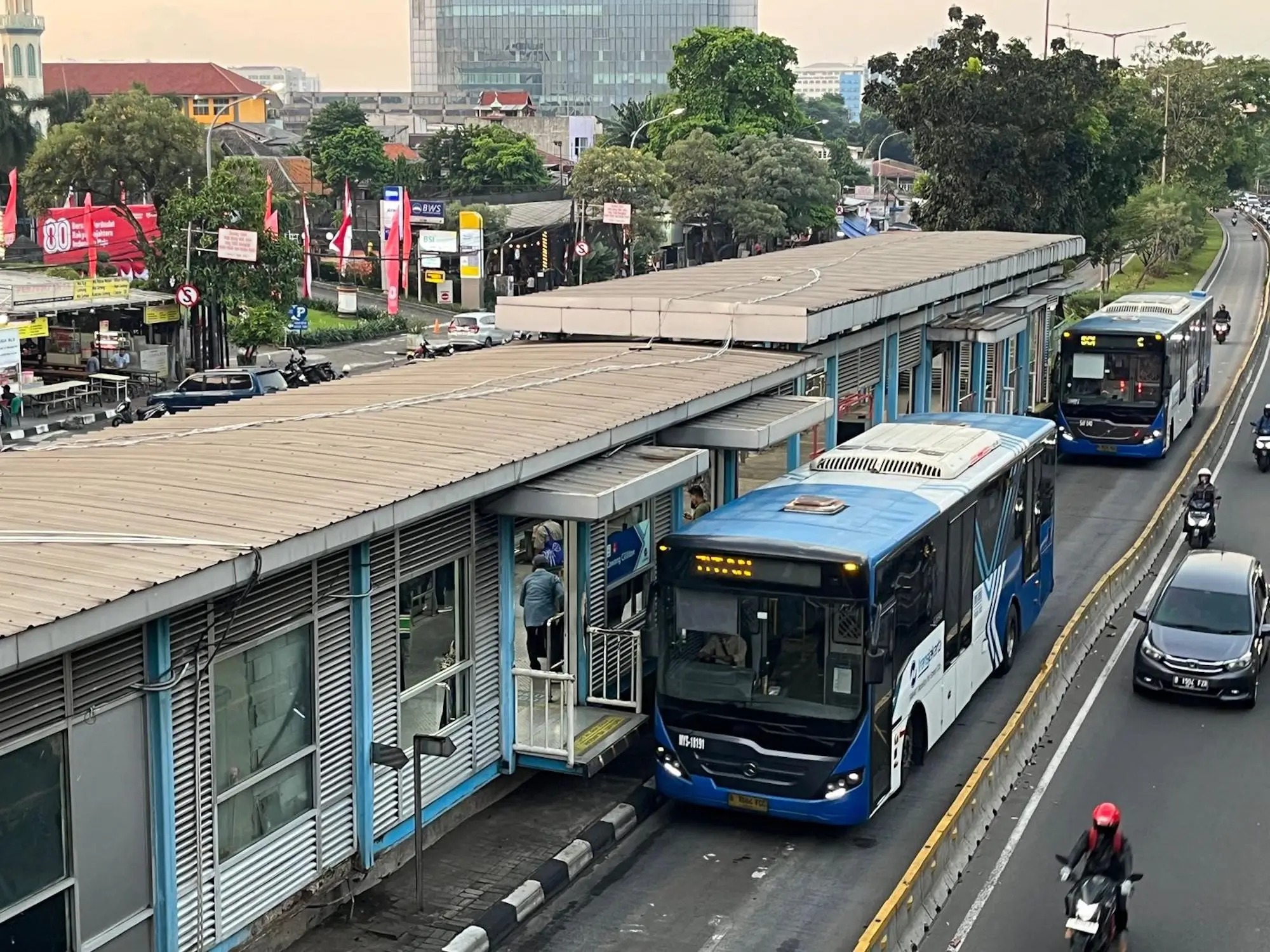 Foto: Ilustrasi Halte Transjakarta (dok. Transjakarta)