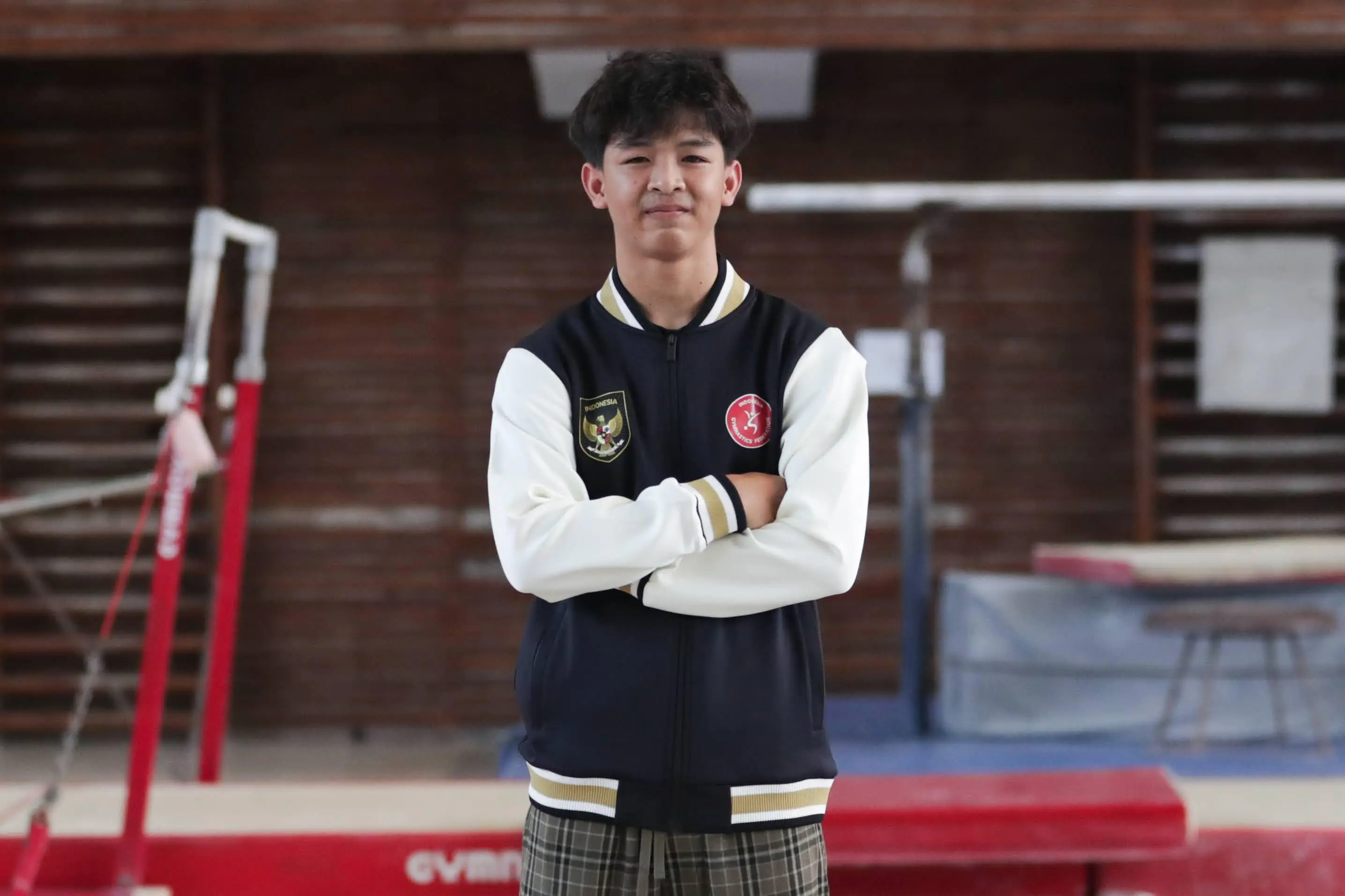 Al Bari Naufal Takdir dan Gimnastik Indonesia menjalani TC di Rusia mengalami kecelakaan saat menjalani program latihan. Naufal mengembuskan napas terakhir setelah menjalani perawatan intensif selama 12 hari di Rumah Sakit G.A. Zakharyin. Dok. Gimnastik Indonesia