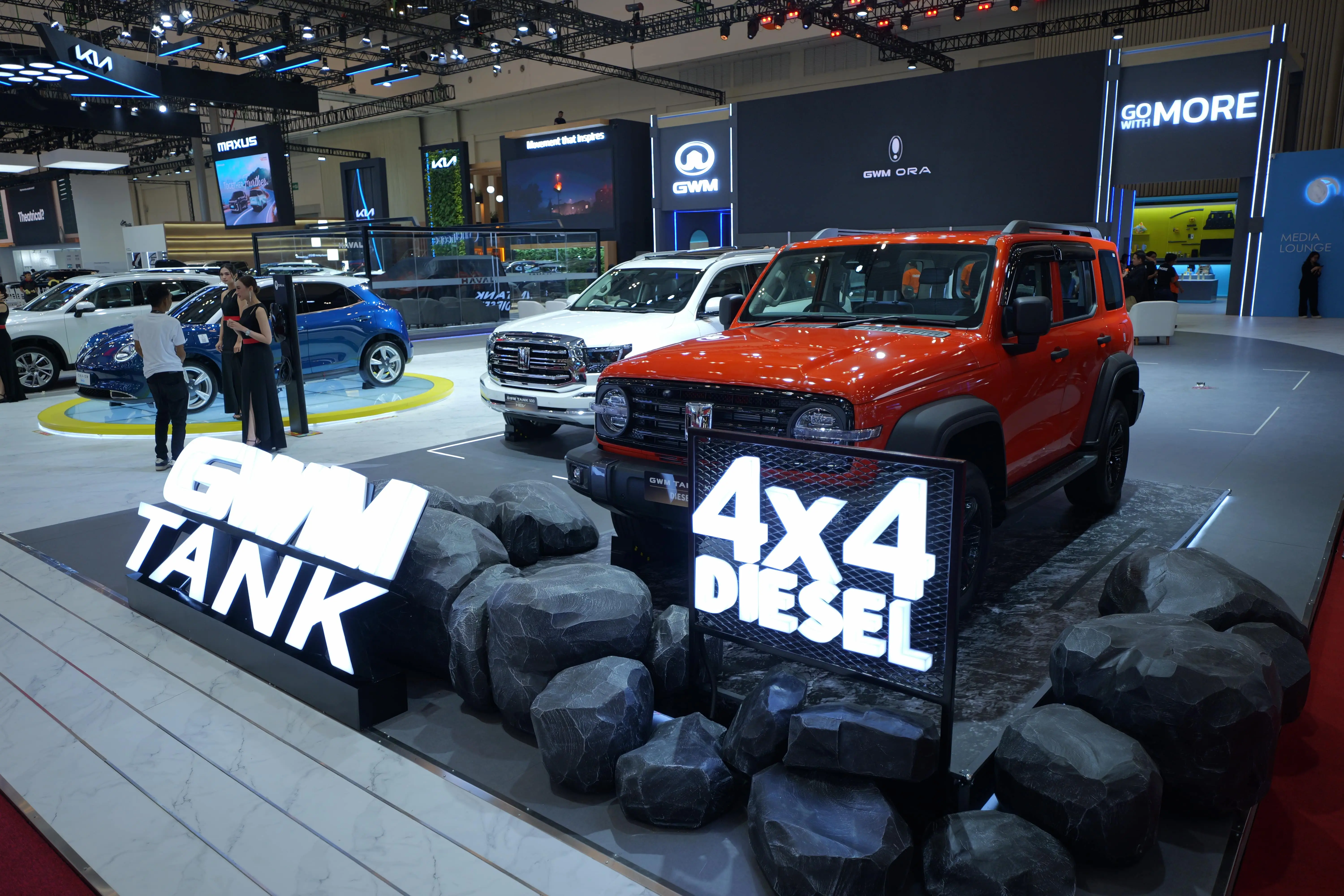 Booth GWM di GIIAS 2025. (Foto: Istimewa)