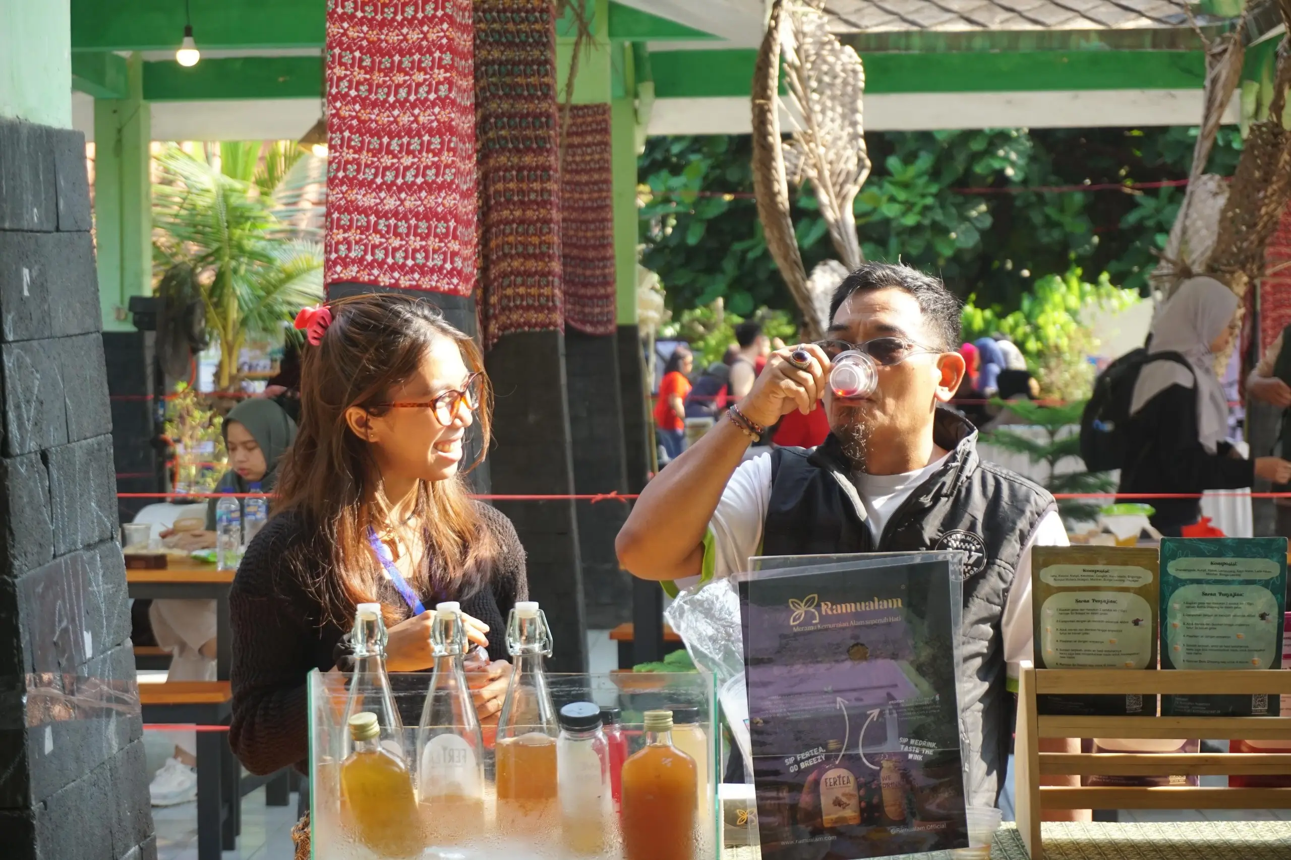 SMEXPO Regional Yogyakarta 2025 di Plaza Ngasem, Yogyakarta pada 26–28 September 2025 mencatatkan transaksi lebih dari Rp2 miliar. (Foto: Dok. Pertamina)