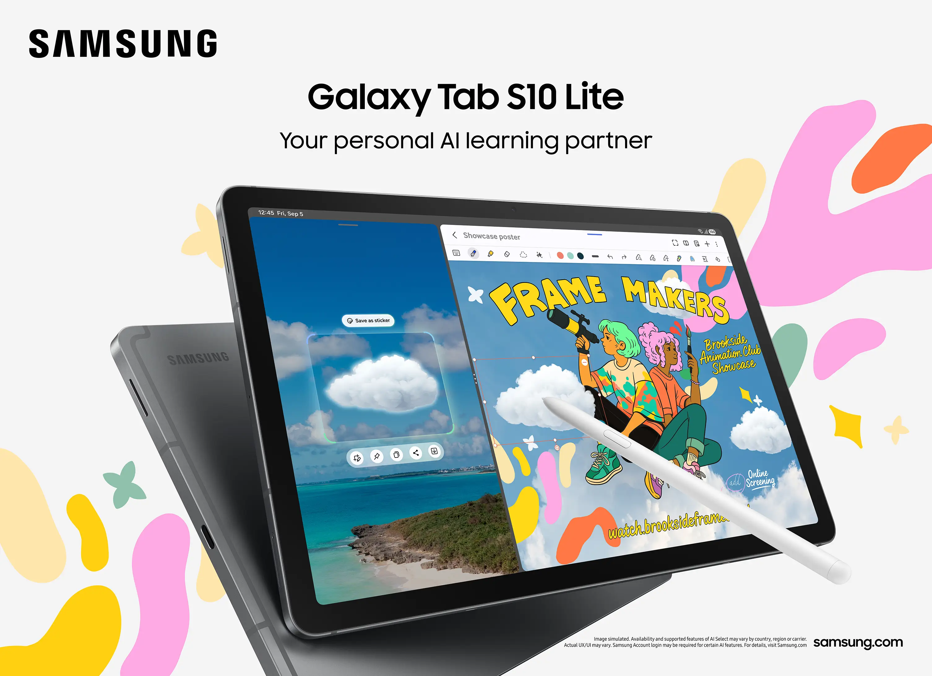 Foto: Galaxy Tab S10 Lite (dok. Samsung Indonesia)