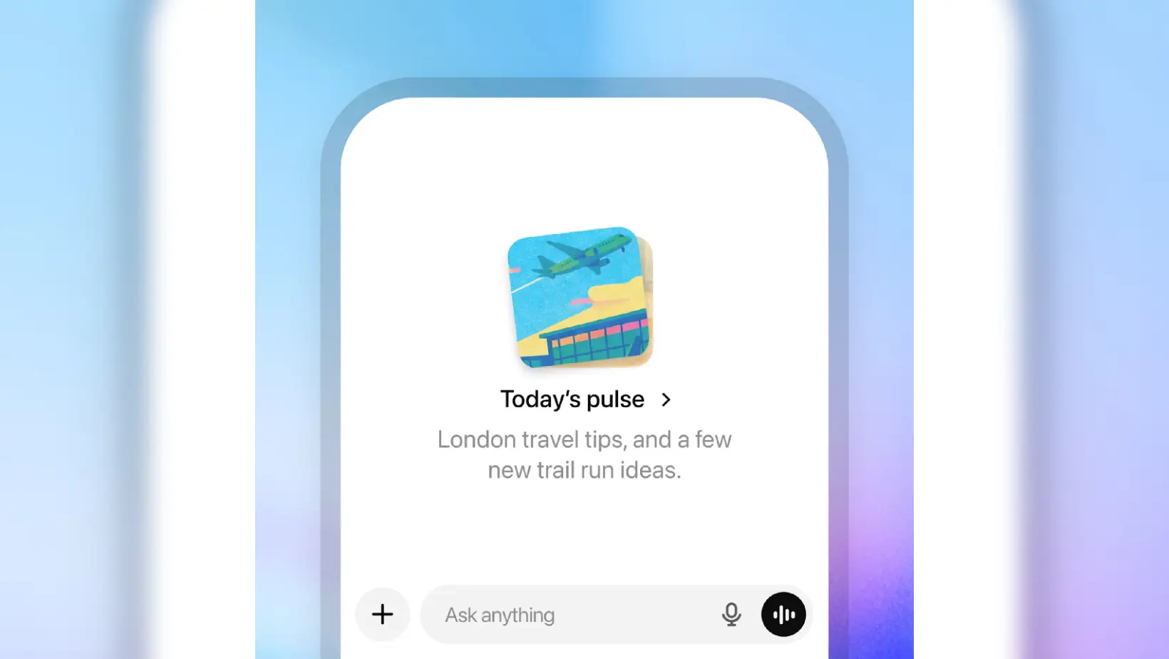 Foto: ChatGPT Pulse (dok. OpenAI)
