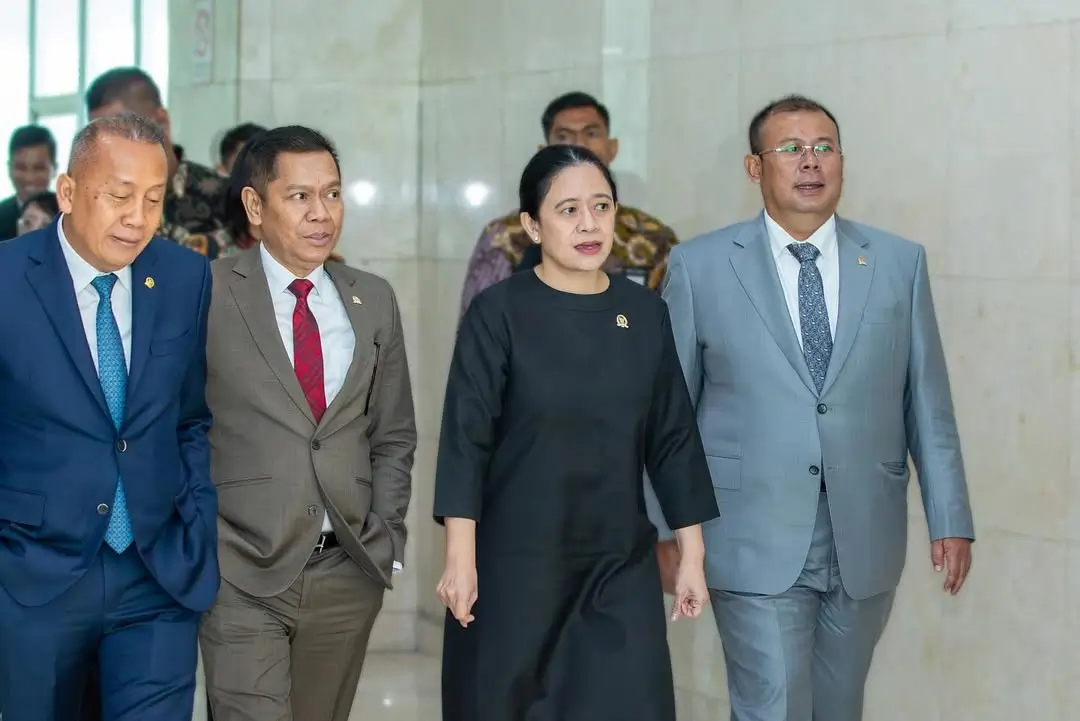 Ketua DPR RI, Puan Maharani beserta jajaran pimpinan DPR RI. (Foto: Instagram/puanmaharaniri)