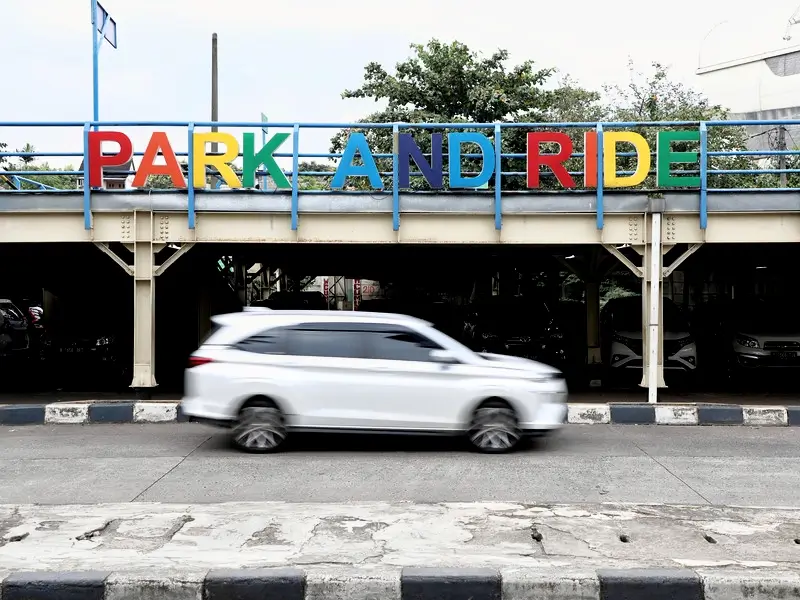 Lokasi Park and Ride. (Foto: beritajakarta.id)
