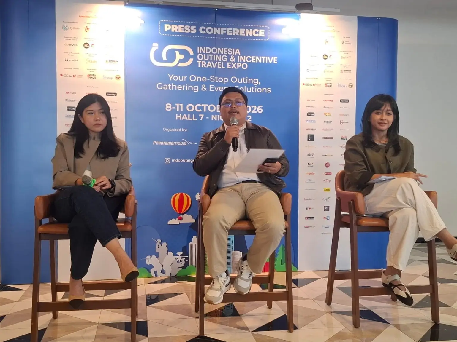 Press Conference Indonesia Outing & Incentive Travel Expo 2026 (Foto: dok. ThePhrase.id)