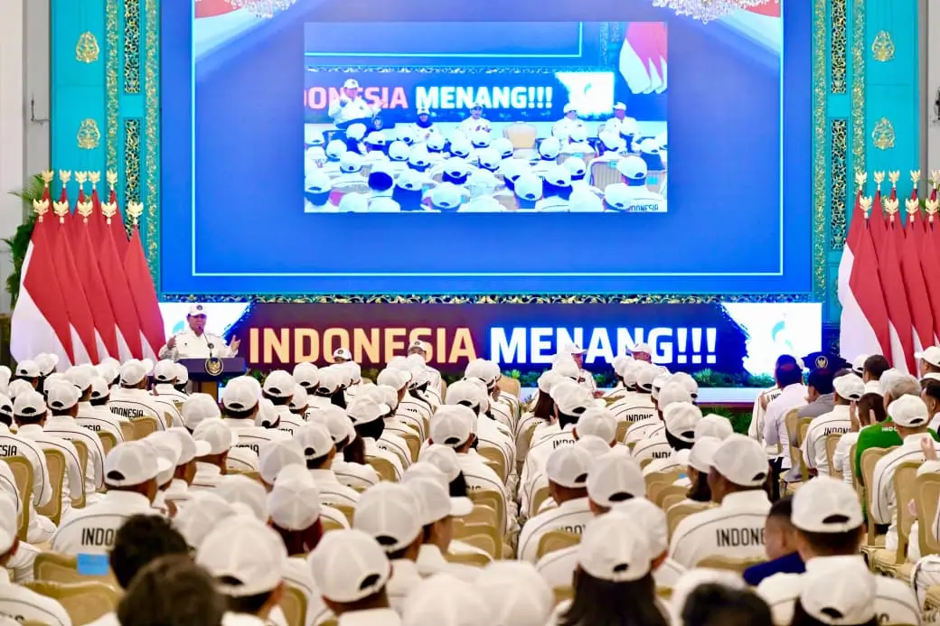 Presiden Prabowo Janjikan Rp3 Miliar untuk Setiap Keping Medali Emas Kontingen Indonesia di Asian Games 2026