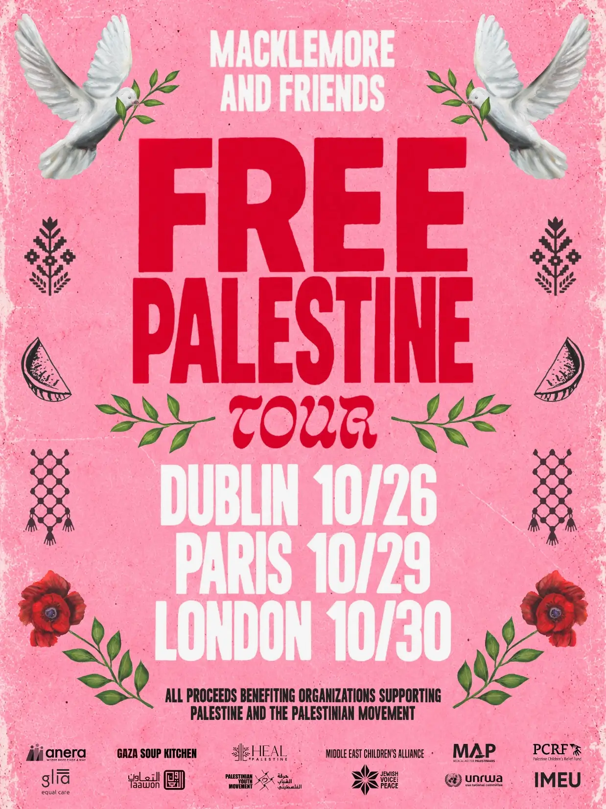 Macklemore Umumkan Gelar Konser Free Palestine Tour Oktober 2026 Usai Keluar dari Tur Ed Sheeran