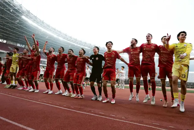 Pelatih Timnas Indonesia, John Herdman, mengungkapkan kesannya setelah menyaksikan secara langsung pertandingan Persija Jakarta kontra Persib Bandung. Foto Persija Jakarta.