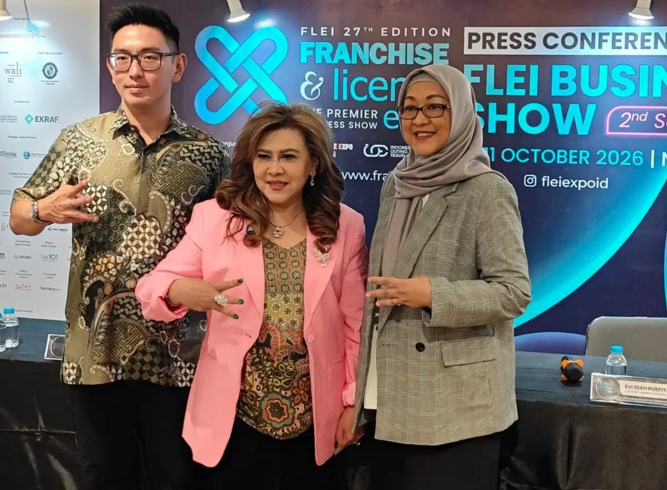 Press Conference FLEI Business Show (Foto: dok. ThePhrase.id)