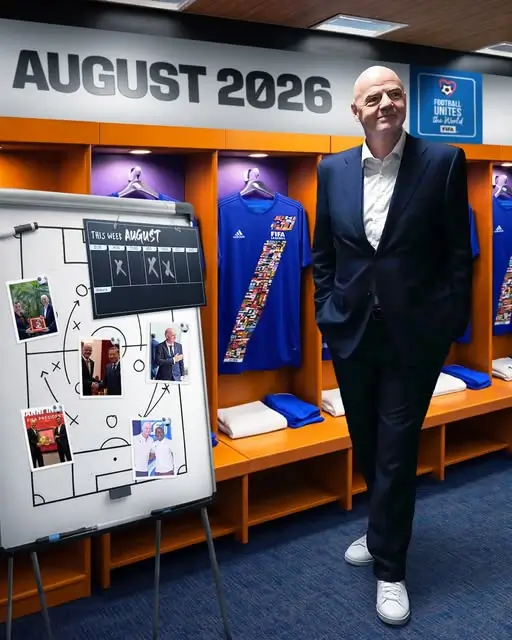 Presiden FIFA, Gianni Infantino, kembali menghadapi tekanan. Foto Instagram Gianni Infantino.