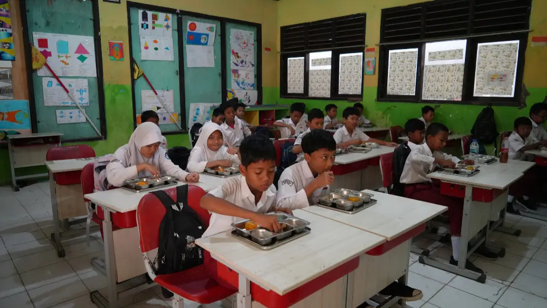 Program Makan Bergizi Gratis (MBG). (Foto: Dok. Biro Hukum dan Humas BGN)