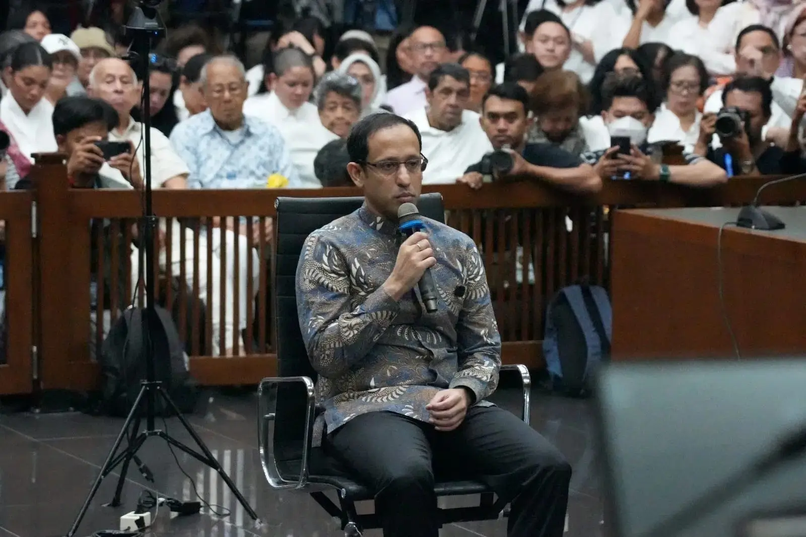 Mantan Mendikbudristek Nadiem Anwar Makarim. Foto: inp.polri.go.id