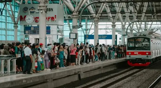Foto: Ilustrasi KRL (dok. KAI Commuter)