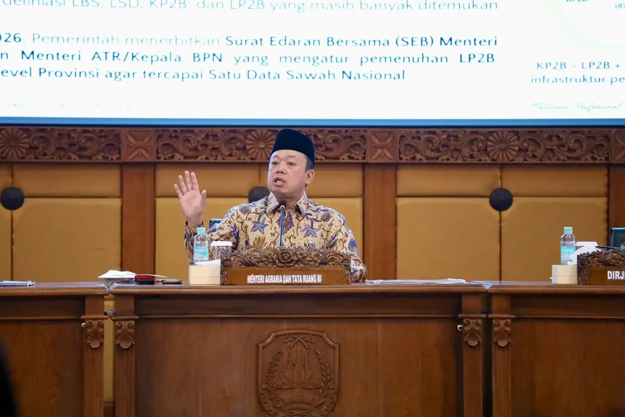 Menteri Agraria dan Tata Ruang/Badan Pertanahan Nasional (ATR/BPN) Nusron Wahid. Foto: atrbpn.go.id