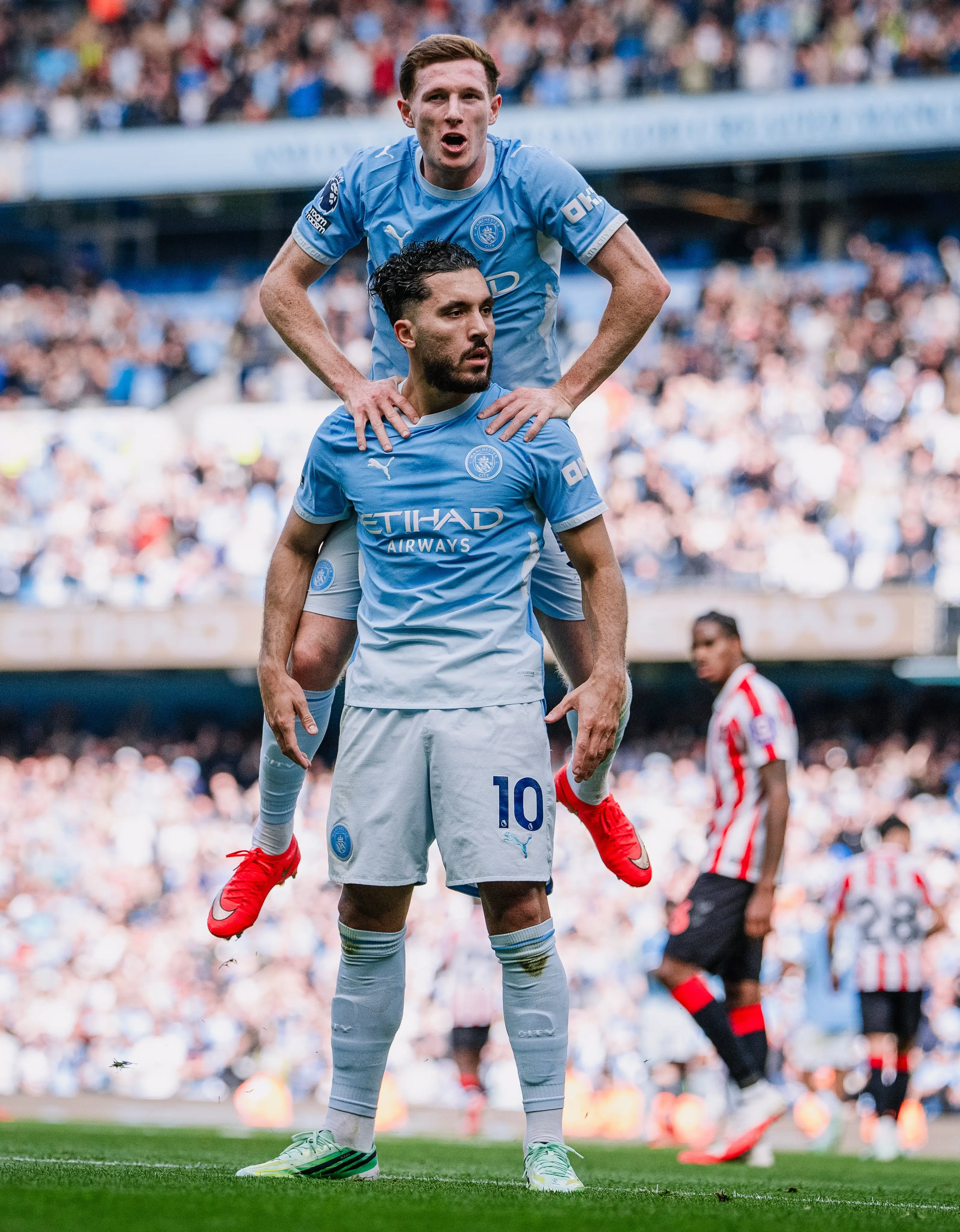Manchester City sempurna pada awal musim Premier League. Foto X Manchester City.
