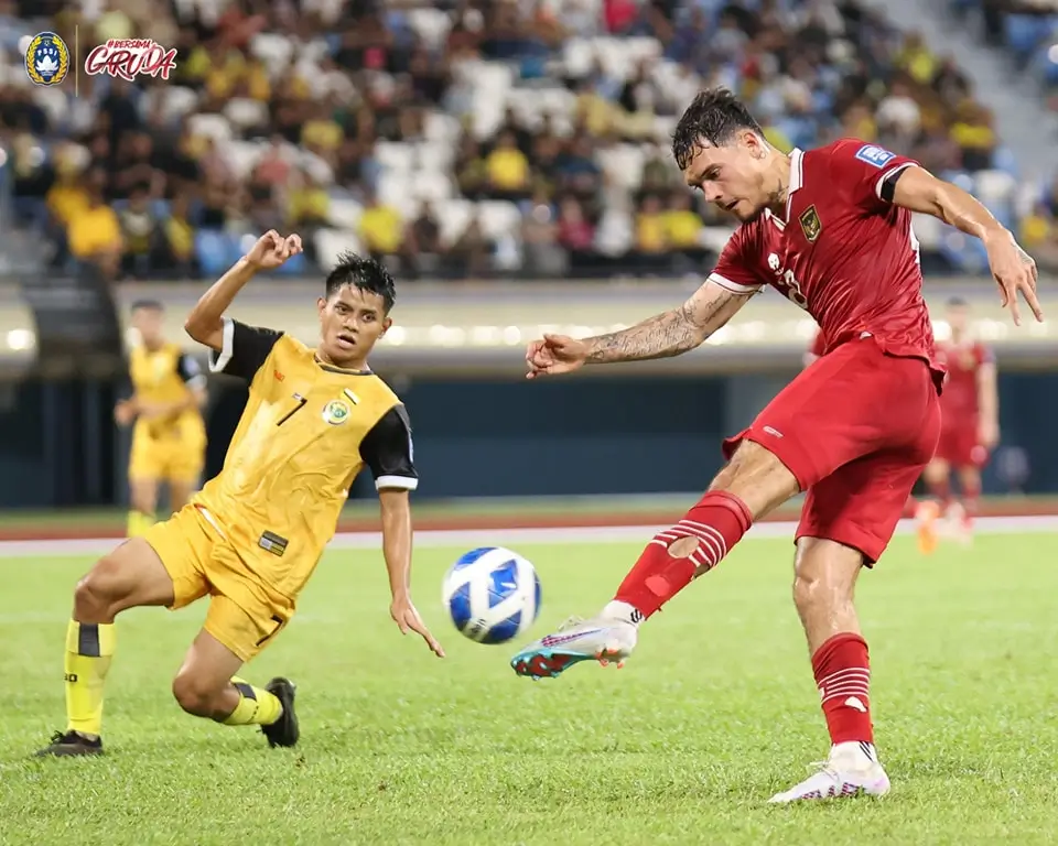 Bek Timnas Indonesia, Sandy Walsh. Foto: Instagram PSSI.