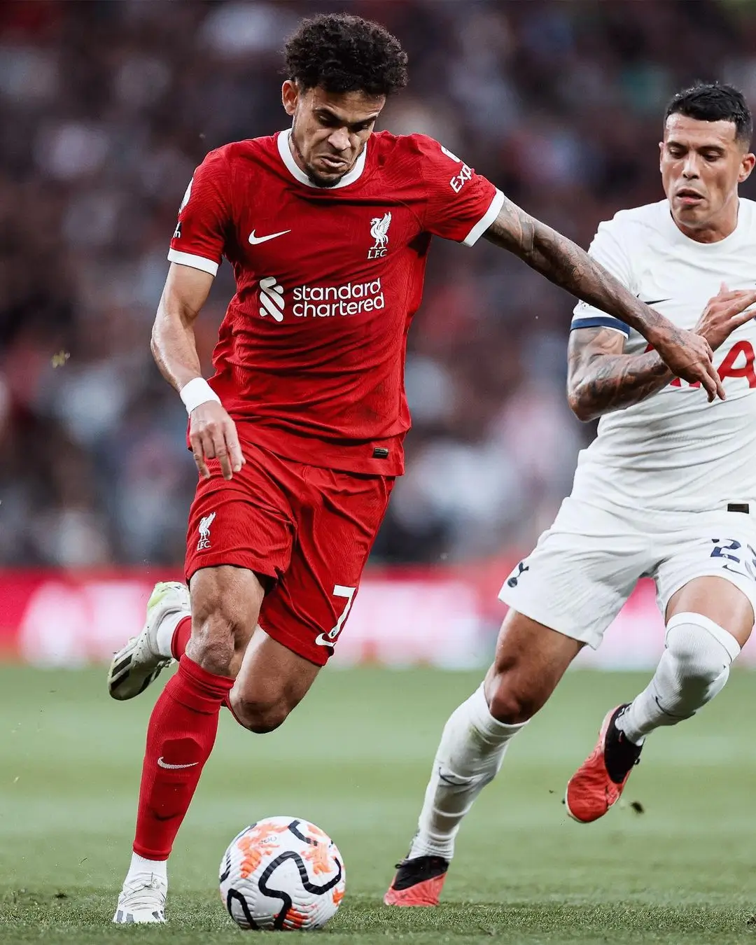 Wasit tidak mengesahkan gol Luis Diaz. (Foto: Instagram Liverpool)