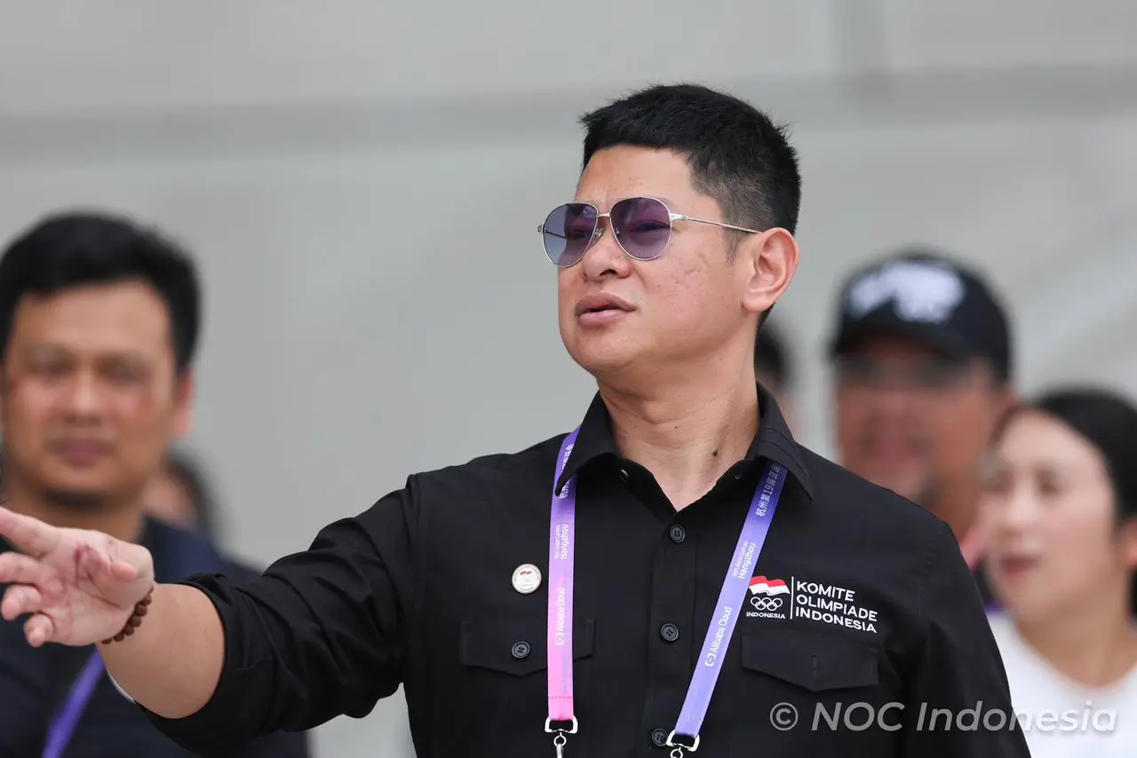 Ketua Komite Olimpiade Indonesia (KOI), Raja Sapta Oktohari. Foto: NOC Indonesia