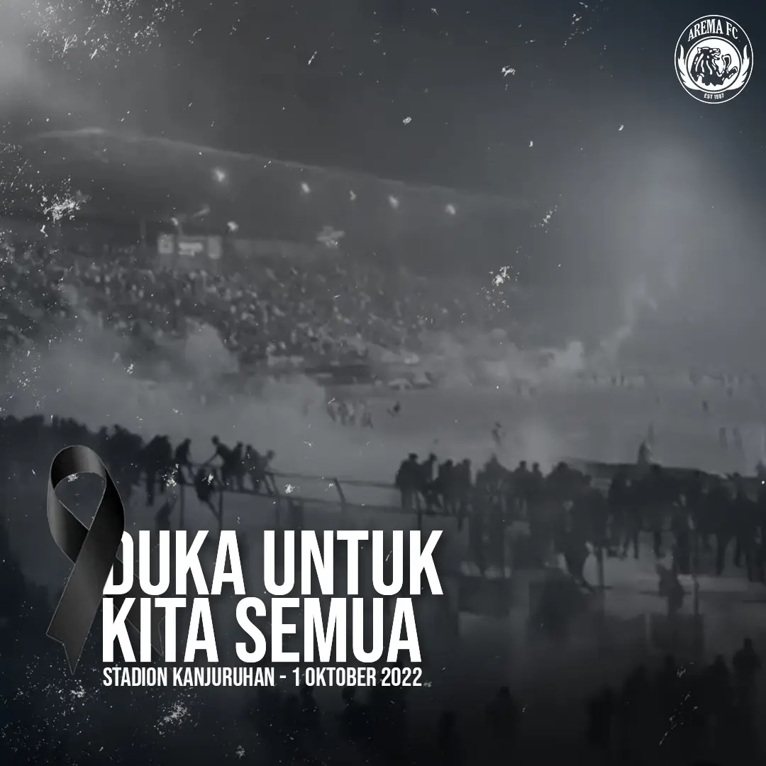 Tragedi Kanjuruhan. Foto Twitter Arema FC