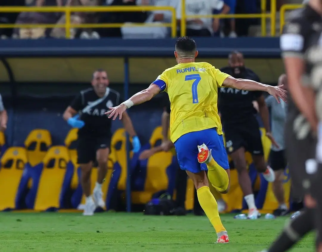 Selebrasi Cristiano Ronaldo di Al Nassr. Foto: Instagram Cristiano